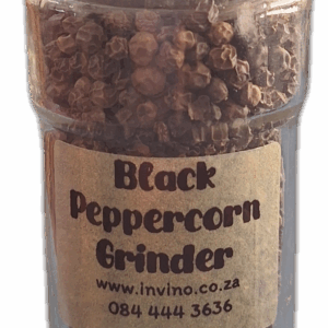 Black Peppercorns With Grinder 50g
