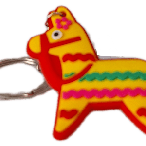 Colourful Piñata Keyring