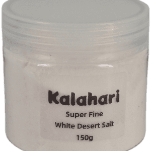 Kalahari Super Fine White Desert Salt 150g