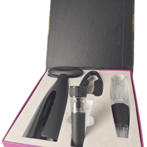4 Piece Wine Accessory Set