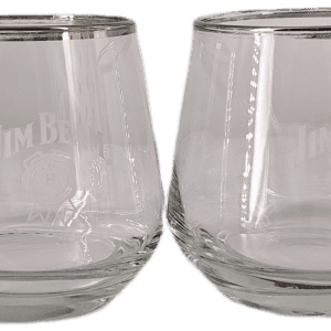 A Pair of Jim Beam Whisky Glasses