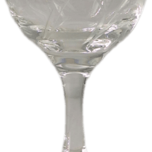 Six 65ml Antique Port Lead Crystal Cut Glasses