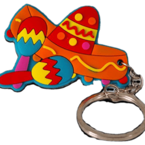 Sombrero & Maracas Keyring