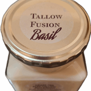 Grass Fed Basil Infused Beef Tallow 200g