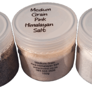 Medium Grain Salt Trio 150g each