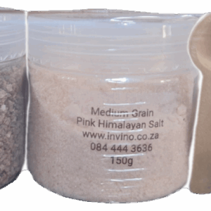 Medium Grain Salt Trio With Spoon 150g each
