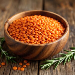 Dried Red Split Lentils 1kg